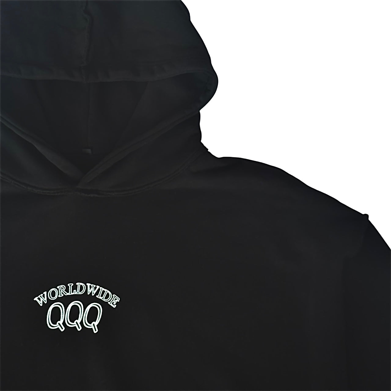 QQQ Worldwide Premium Cozy Hoodie – BLACK